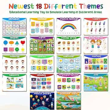 Shining Energy Busy Book Learning Toys for 3 4 5 Year Old Toddler - Kids Preschool Learning Activiti...