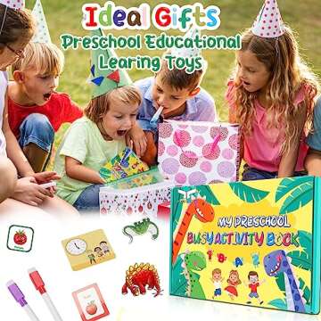 Shining Energy Busy Book for Toddler Learning Fun