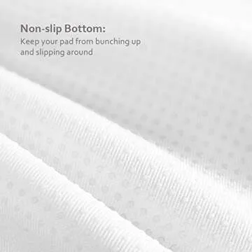 Waterproof Crib Mattress Protector 27" x 38", Non-Slip & Sturdy Mattress Pad Mat, 4 Layers Incontinence Bed Pad for Children Adults, Pets Training Pee Pad, White