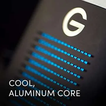 SanDisk Professional 1TB G-DRIVE PRO SSD - Ultra-Rugged Portable External NVMe Solid State Drive, Up to 2800MB/s, Thunderbolt 3 (40Gbps) - SDPS51F-001T-GBANB