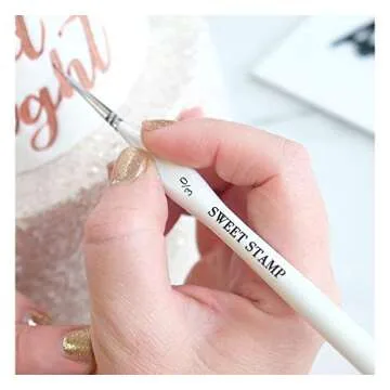 AmyCakes Professional Brush Duo for Cake Decorating