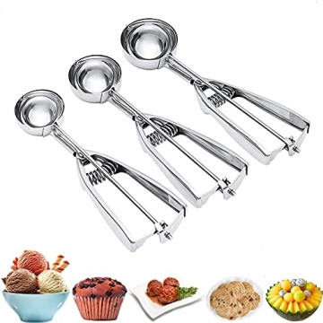 Perfect Cookie and Ice Cream Scoops Set of 3