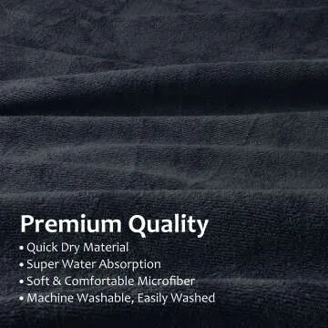 Hooded Surf Poncho for Easy Change & Drying