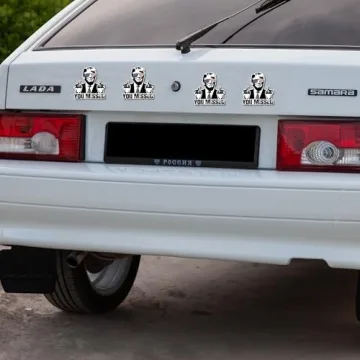 Trump 2024 Stickers - 3 Durable Vinyl Decals