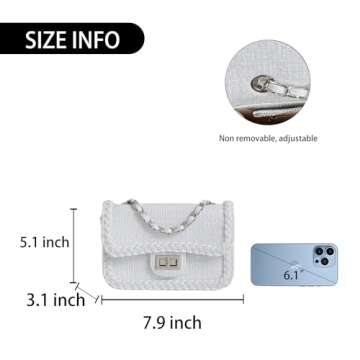 Toddler Mini Cute Princess Shoulder Messenger Bag for Women - Stylish Crossbody Clutch