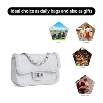 Toddler Mini Cute Princess Crossbody Handbag for Women