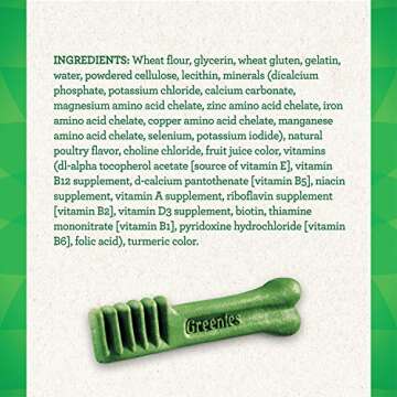 GREENIES TEENIE Dog Dental Treats - Natural Oral Care
