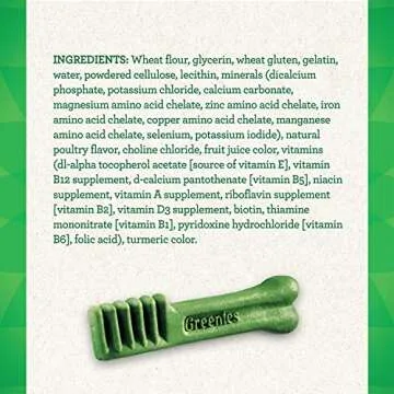 GREENIES TEENIE Dog Dental Treats - Natural Oral Care