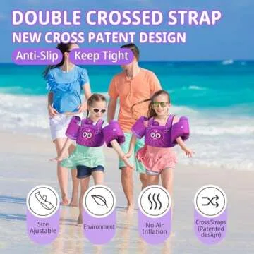 Elejolie Toddler Swim Vest for Safety and Fun