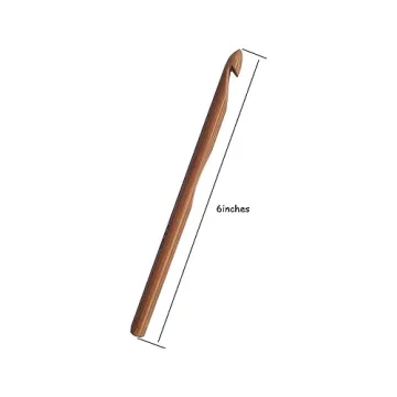 ZXUY Bamboo Crochet Hook Set 12pcs for Cozy Crafting