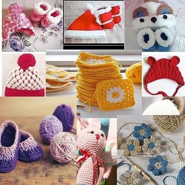 ZXUY Bamboo Crochet Hook Set 12pcs for Cozy Crafting