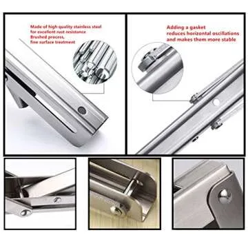 Toirxarn Heavy Duty Folding Shelf Brackets for Space Saving