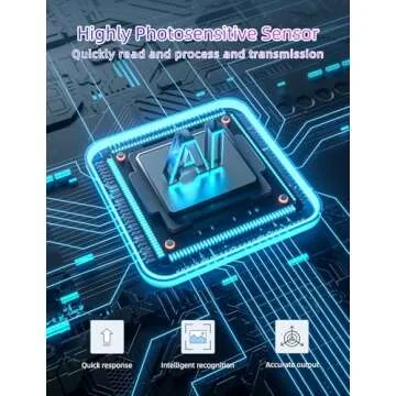 Ailofy Smart TV LED Backlight with Camera for 55-65 inch Screens, 12.5ft TV Backlight Sync to Screen& Music, Color Changing Lights for TV Work with Alexa & Google Assistant, App Control