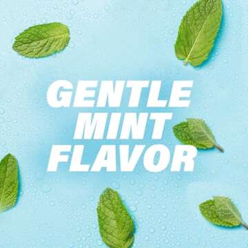 ACT Whitening + Anticavity Fluoride Mouthwash 16.9 fl. oz. With Zero Alcohol, Dye Free, Gentle Mint