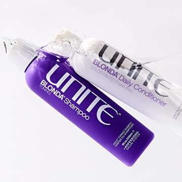 UNITE Hair BLONDA Daily Purple Conditioner - 8 fl. Oz for Brilliant Color & Volume
