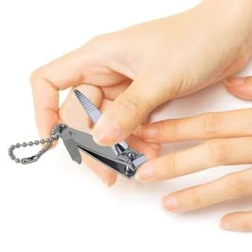 Nail Clipper Stocking Stuffers for Men & Women, Mens Stocking Stuffers Ideas, Funny Gifts Christmas Stocking Stuffer for Dad, and Adults Man Men's 6-Pack Fingernail & Toenail Cutter