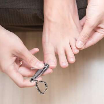 Nail Clipper Stocking Stuffers for Men & Women, Mens Stocking Stuffers Ideas, Funny Gifts Christmas Stocking Stuffer for Dad, and Adults Man Men's 6-Pack Fingernail & Toenail Cutter