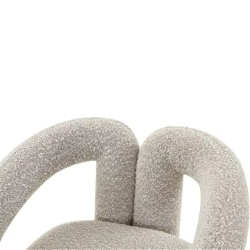 Stylish TOV Furniture Jenn Boucle Accent Chair