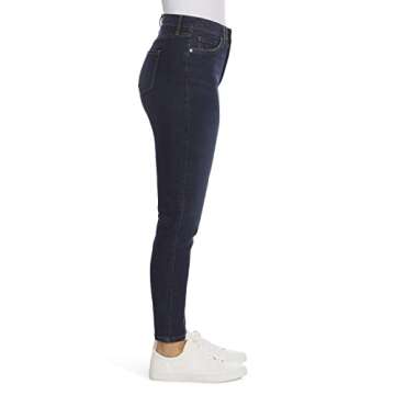 NINE WEST womens Curvy High Rise Skinny Jeans, Grand Army, 16 US