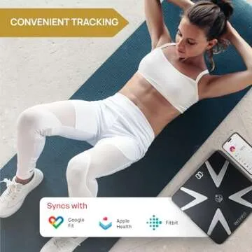 INEVIFIT Smart Body Fat Scale with Bluetooth Sync