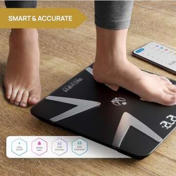 INEVIFIT Smart Body Fat Scale with Bluetooth Sync
