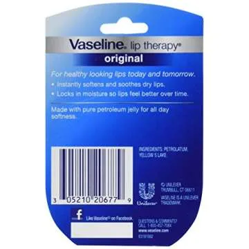 Vaseline Lip Therapy Original 8 Pack Moisturizing Care