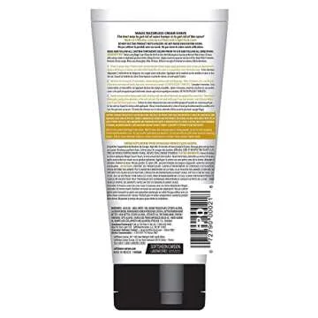 Magic Razorless Cream Shave Bald Head 6 Ounce Tube (177ml) (6 Pack)