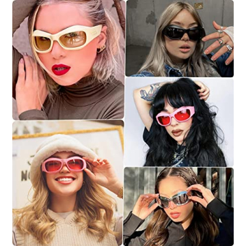 Trendy VANLINKER Wrap Around Sunglasses for Men and Women