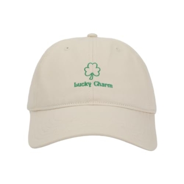 Lucky Charm 4-Leaf Clover Baseball Hat for St. Patrick's Day