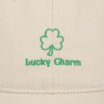Lucky Charm 4-Leaf Clover Baseball Hat for St. Patrick's Day