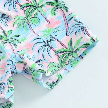 Baby Boy Swimsuit Toddler Baby Boy Beach Swim Shorts Bathing Suitt Swimsuit Swimwear Shorts Boys Swim Trunks (AD-Pink,6-12 Months)