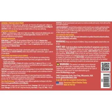 General Finishes Water Based Milk Paint, 1 Pint, Basil