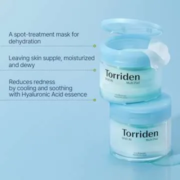 Torriden DIVE IN Multi Pad (80 pads) | Serum infused Facial Pads for Cooling, Soothing, Hydrating Spot Masking | Hyaluronic Acid, Panthenol, Allantoin