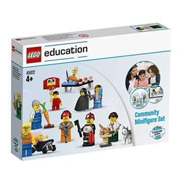 LEGO Community Minifigure Set 45022 for Role Playing & Collaboration for Girls & Boys Ages 4 & Up (256Piece)