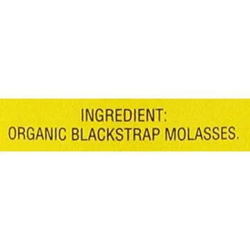 Organic Unsulfured Blackstrap Molasses - Nutrient-Rich Sweetener
