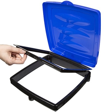 Wakeman Portable Trash Bag Holder for Indoor Outdoor Use