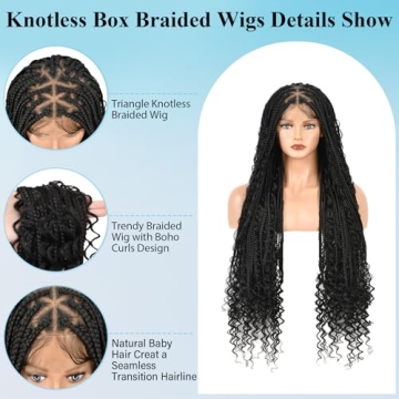 Olymei Boho Braided Wig for Effortless Beauty and Style