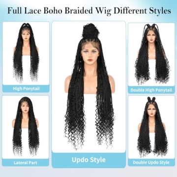 Olymei Boho Braided Wig for Effortless Beauty and Style