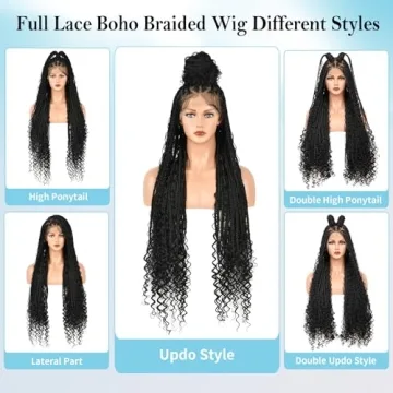 Olymei Boho Braided Wig for Effortless Beauty and Style