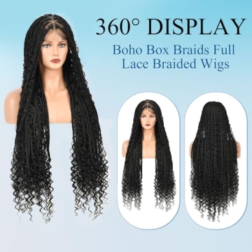 Olymei Boho Braided Wig for Effortless Beauty and Style