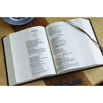 NIV, Journal the Word Bible (Perfect for Note-Taking), Leathersoft, Brown, Red Letter, Comfort Print: Reflect, Take Notes, or Create Art Next to Your Favorite Verses
