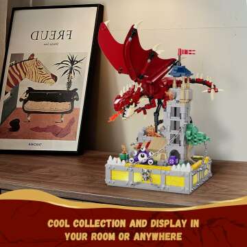Harry Castle & Dragons Building Set - 1056+927 PCS