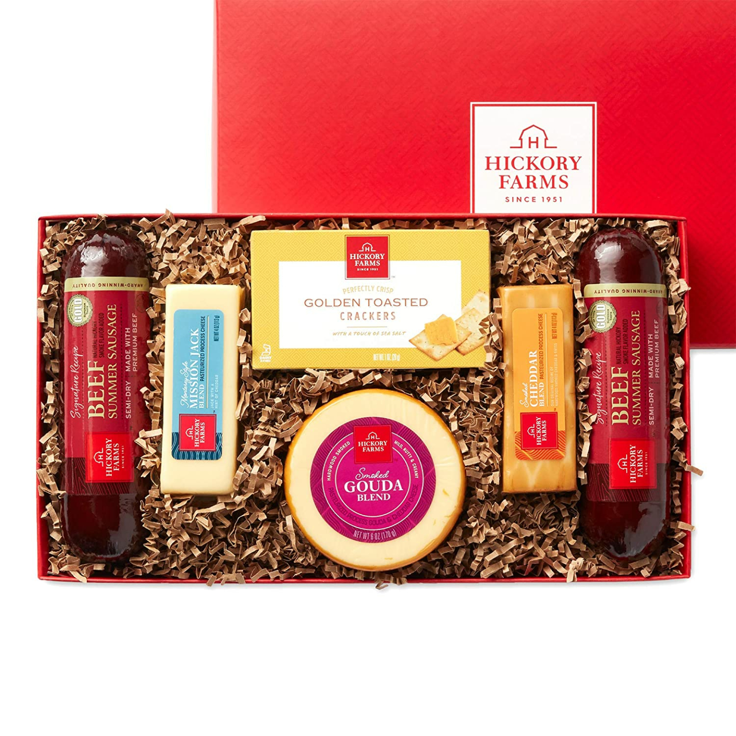 Hickory Farms Beef Sausage & Cheese Gift Box