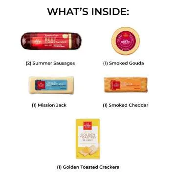 Hickory Farms Beef Sausage & Cheese Gift Box
