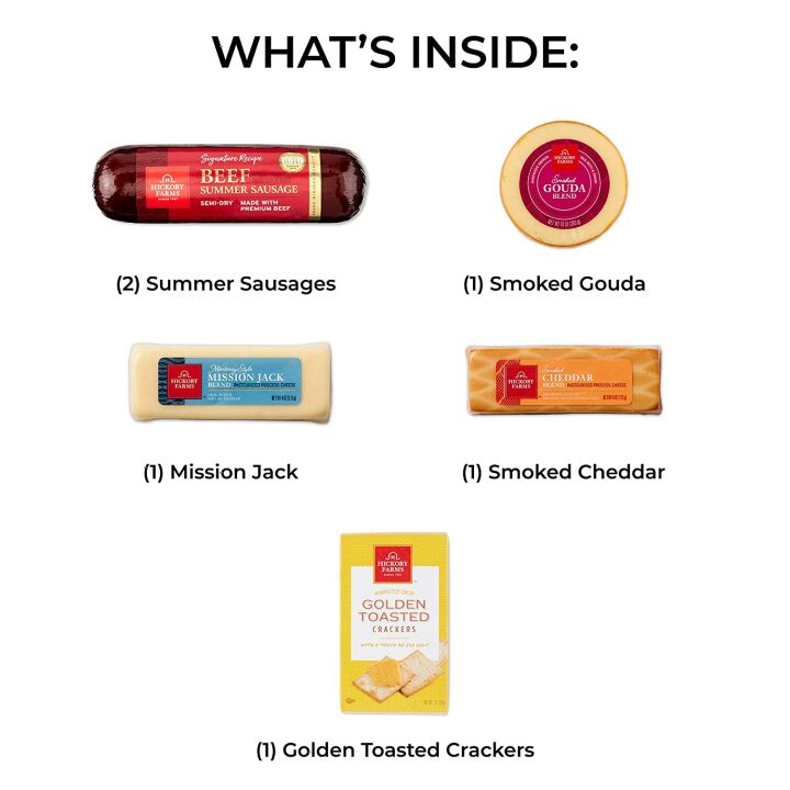 Hickory Farms Beef Sausage & Cheese Gift Box