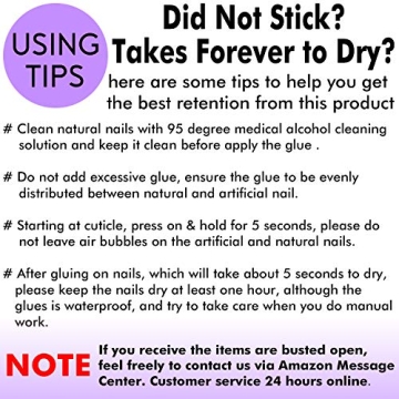 BTArtbox Nail Glue – Fast-Drying, 8 Pcs, Long-Lasting Adhesive