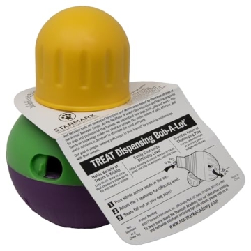 Durable Starmark Treat Dispensing Dog Toy