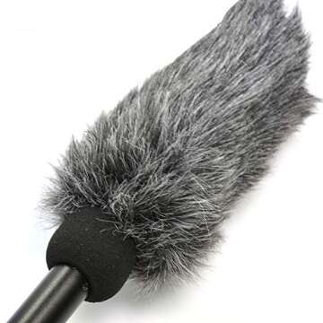 Microphone DeadCat for Rode VideoMic GO On-Camera Microphone. Bestshoot Windscreen Blocker Protectio...