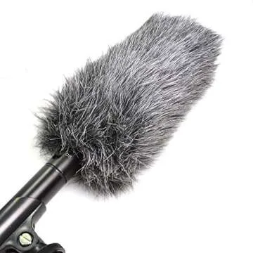 Microphone DeadCat for Rode VideoMic GO On-Camera Microphone. Bestshoot Windscreen Blocker Protection Cover Furry Microphone DeadCat for Rode VideoMic GO On-Camera Microphone