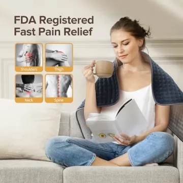 Siinsay XXX-Large Heating Pad for Back Pain Relief